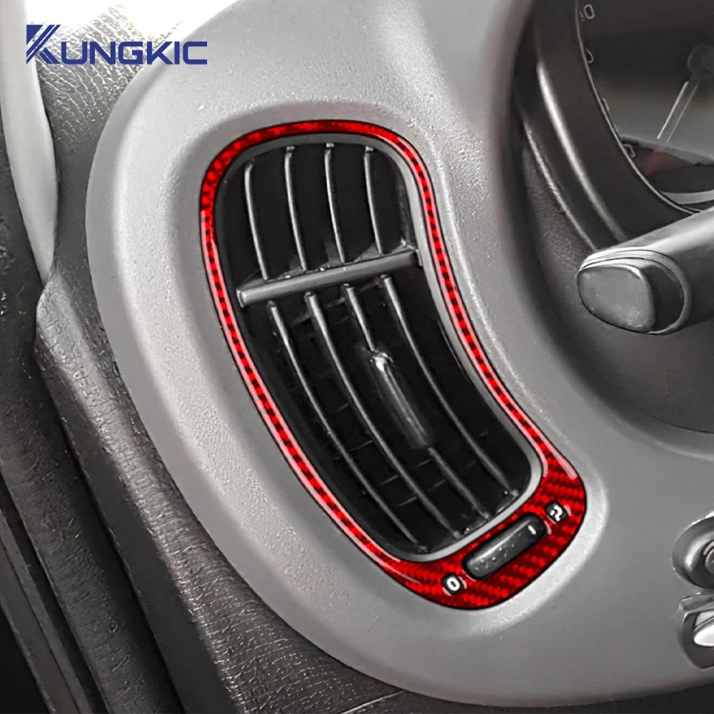 Carbon Fiber Dashboard Trim for Fiat Panda 2013-2025 LHD RHD
