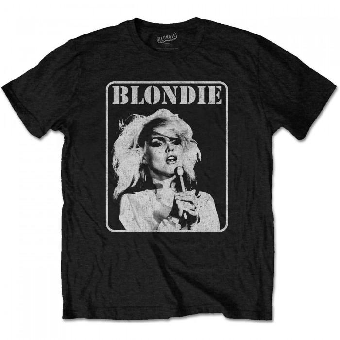 Blondie Унисекс Взрослый Подарок Постер Футболка
