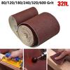 1Roll Emery Cloth Roll 80-600Grit Difficult To Break