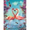 5d Diy Diamond Painting Animal Mosaic Flamingo Flower Embroidery Sale Handicraft Home Decoration 30x40cm