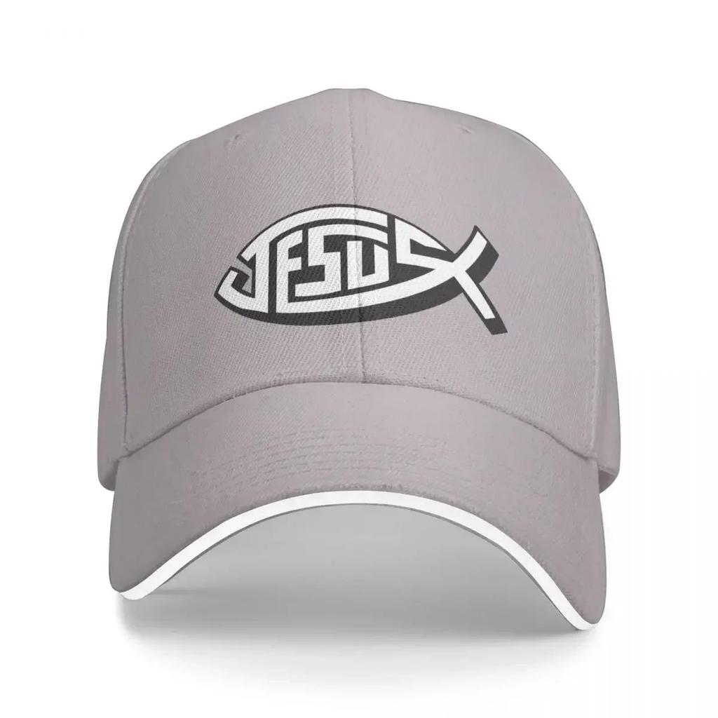 Jesus Fish Baseball Cap Cosplay Luxury Brand fashionable Women's Hats 2025 Men's
