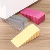 Safety Silicone Door Stop Stoppers Block Wedge Doorstops Door Stopper Home Office Door Rear Retainer Anti-collision Stop