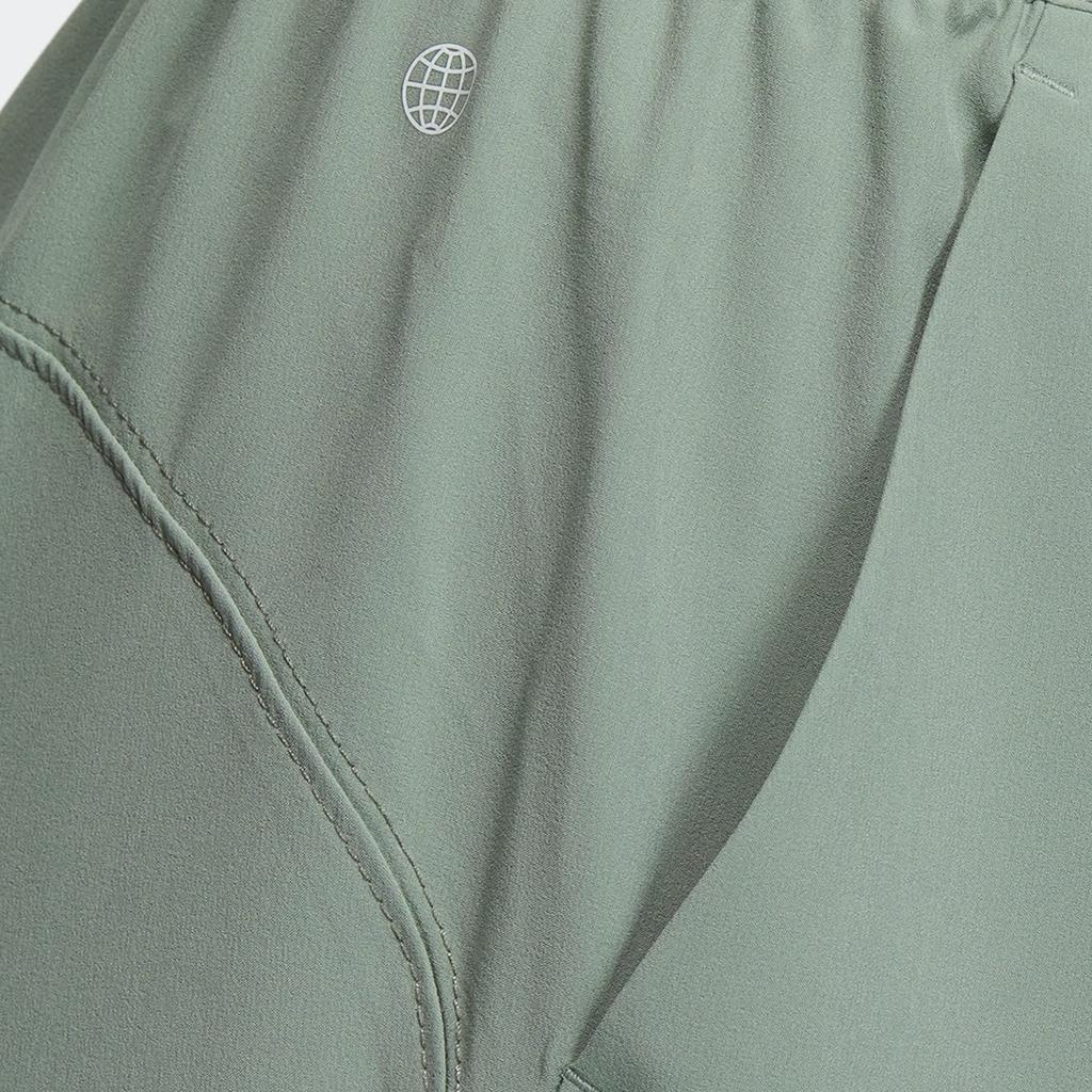 Adidas Casual Pants Women's Dusty Green Moderate Cuffed Pants IN9072