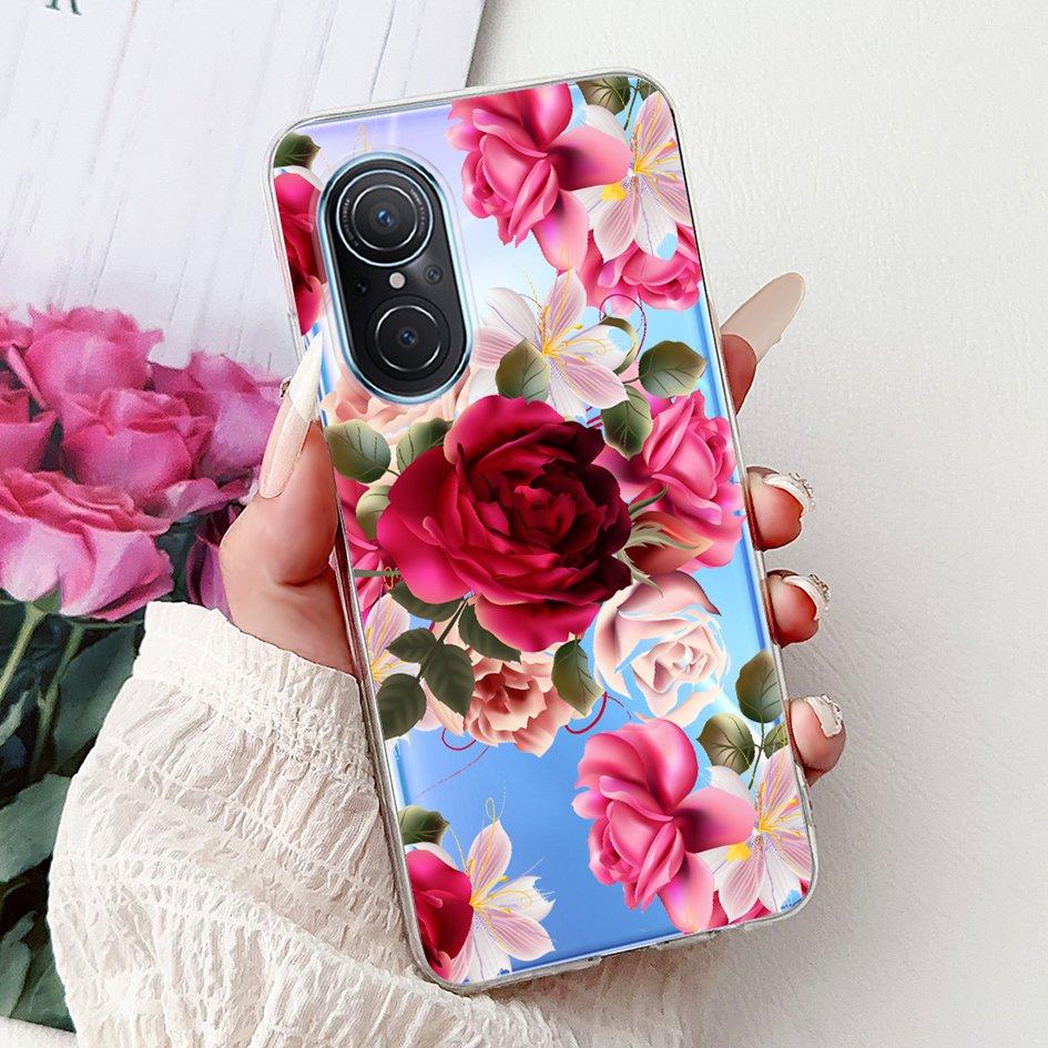For Huawei Nova 9 Case NAM-LX9 Funda Fashion Dragon Lion Cartoon Soft Silicone Cover For Huawei Nova 9 SE JLN-LX1 JLN-LX3 Bumper