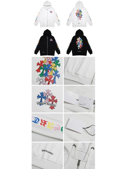 Худи с вышивкой Крест Подкова для мужчин и женщин - Осенняя одежда