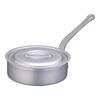 Endo Shoji TKG Saucepan Size Diameter 24 Shallow Type Anodized for Immediate Resistant To Discoloration and Corrosion Outer Diameter X Depth 257 X 80