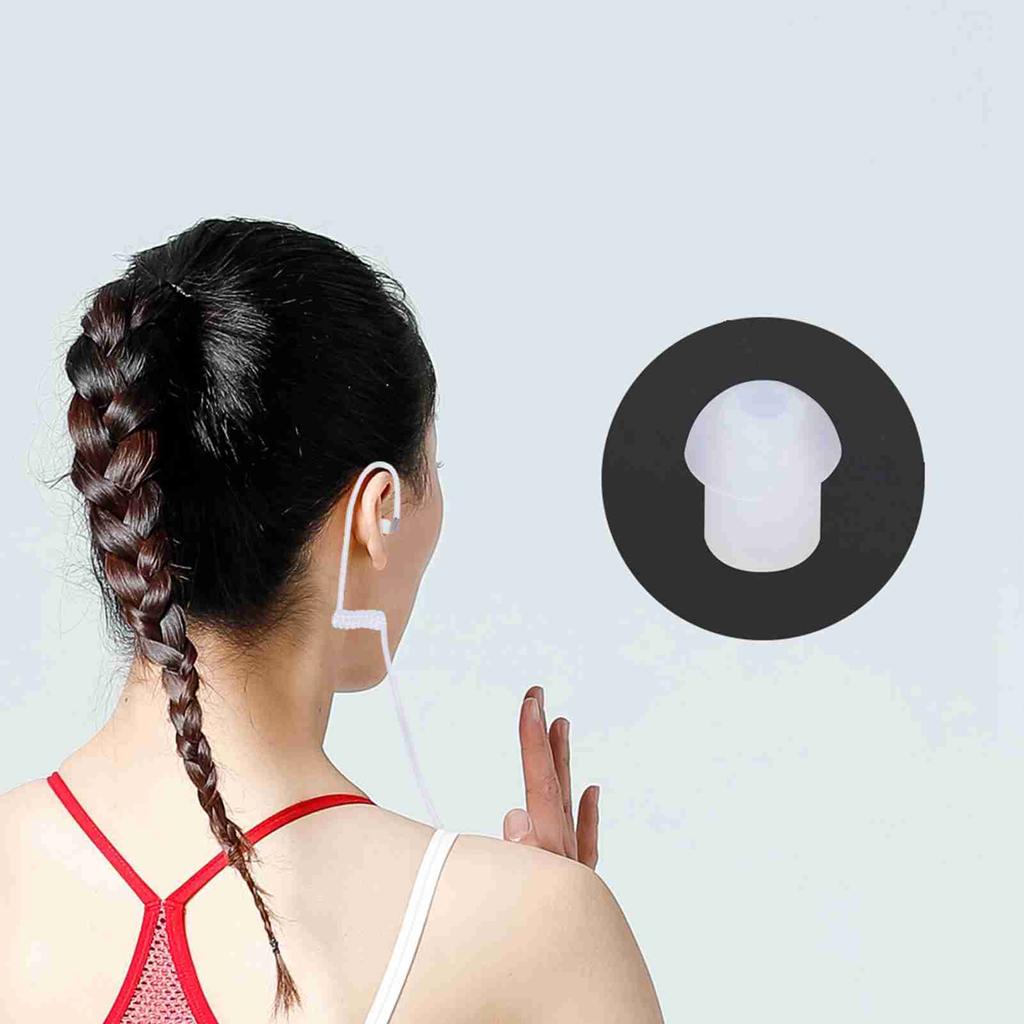 10 шт. сменная скрытая акустическая воздушная катушка аудиотрубка с наушниками для Motorola Kenwood Icom