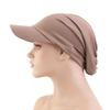 Summer Baseball Cap Headscarf Outdoor Sun Visor Hat Woman Islamic Hat Wrap  Casquette Gorras