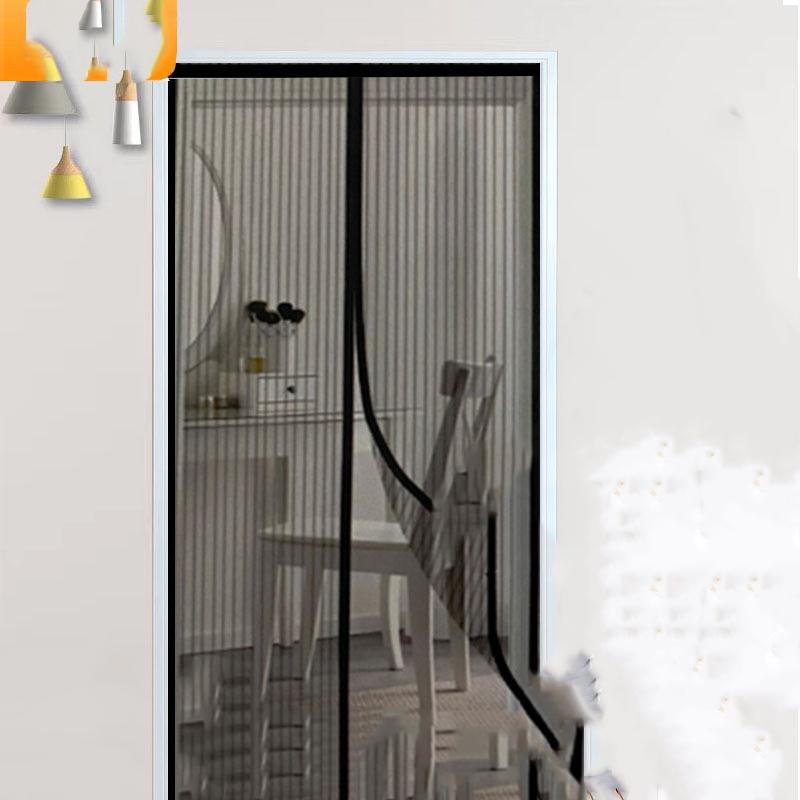 Противомоскитная штора на дверь москитные сетки для дома без сверления магнитная штора установка на липучке штора-перегородка магнит самопоглощающий экран