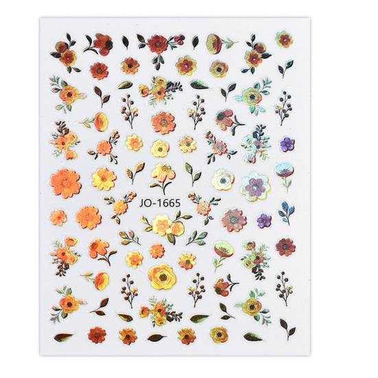 Наклейка для ногтей, сильная липкость, съемная, долговечная, отличная, сверкающая, в виде цветка, наклейка для ногтей, принадлежности для рукоделия «сделай сам»