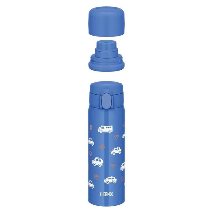 Термос Thermos с вакуумной изоляцией, 3-х компонентный, 0,56 л, кобальтово-синий, FJW-550TR COB