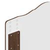 Bed Frame Brown Oak Look 75 x 190 cm Solid Pine Wood