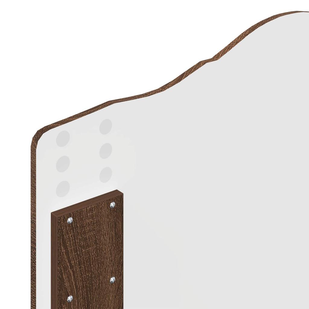Bed Frame Brown Oak Look 75 x 190 cm Solid Pine Wood