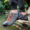 Men Women Hiking Shoes Waterproof Outdoor Trainers Lace-up Climbing Trekking Sneakers Mountain Walking Hunting Tactical Sneakers