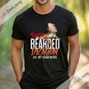 The funny bearded dragon funny Tshirt  this is my happy expression a shortsleeved roundneck streetwear top