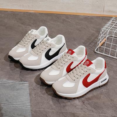 2025 лето новая корейская версия дышащая женская обувь из хлопчатобумажной ткани ins tide студенческая спортивная обувь для бега повседневная обувь YDA918