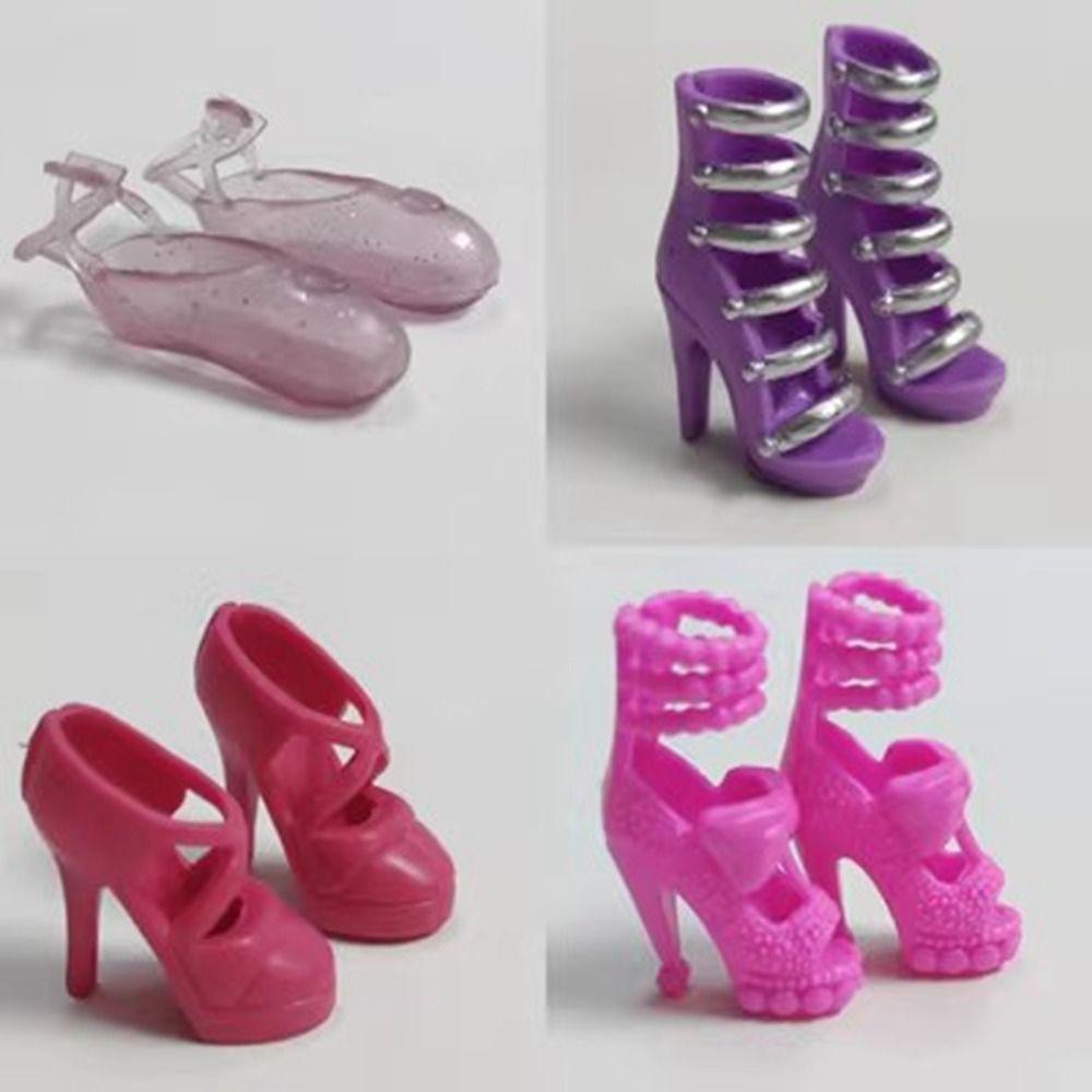 10 Styles Doll High Heels Quality 30cmFigure Doll Sandals New Accessories 30cm Doll