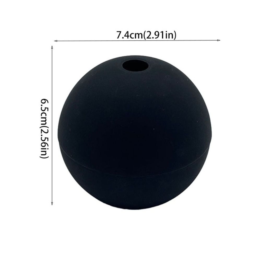 2 шт. Круглая форма для льда в виде шара для виски, силиконовая форма для изготовления ледяных шаров, форма для домашнего хоккея со льдом, вечеринка