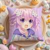 Чехол на подушку Hyperdimension Neptunia Милый, для дома и автомобиля, многоцелевой, двусторонний, мягкий и прочный, для повседневного использования