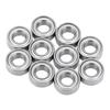 10 Pcs MR105zz Chrome Steel Mini Ball Bearing 6000 RPM Wear Resistant Accessories for 3D Printer
