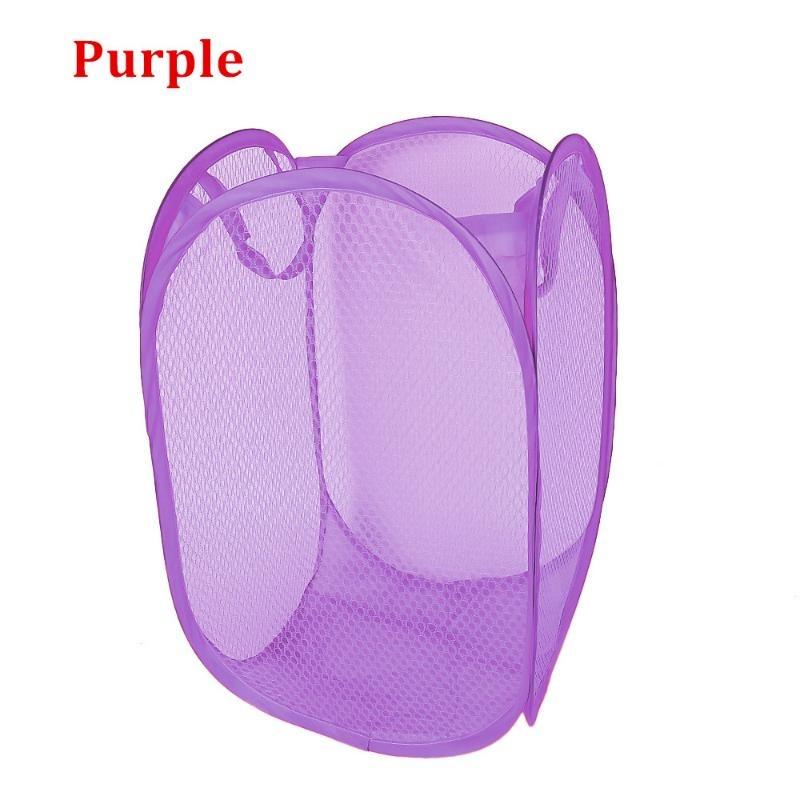 Складная корзина для белья, органайзер для грязной одежды, сетчатый мешок для хранения одежды в ванной, бытовая корзина