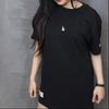 New Era T-Shirts Unisex Black Crew Neck Moderate Straight Fit 13731452