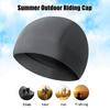 Велосипедная кепка унисекс, быстросохнущая спортивная шапка с защитой от УФ-излучения, охлаждающая кепка с черепом, высокоэластичная подкладка для шлема, спортивная кепка для уличного велосипеда, бега MTB
