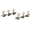 Metal Guitar Tuners Machine Heads 3L3R Configuration String Pegs Tuners  For Classical Guitar