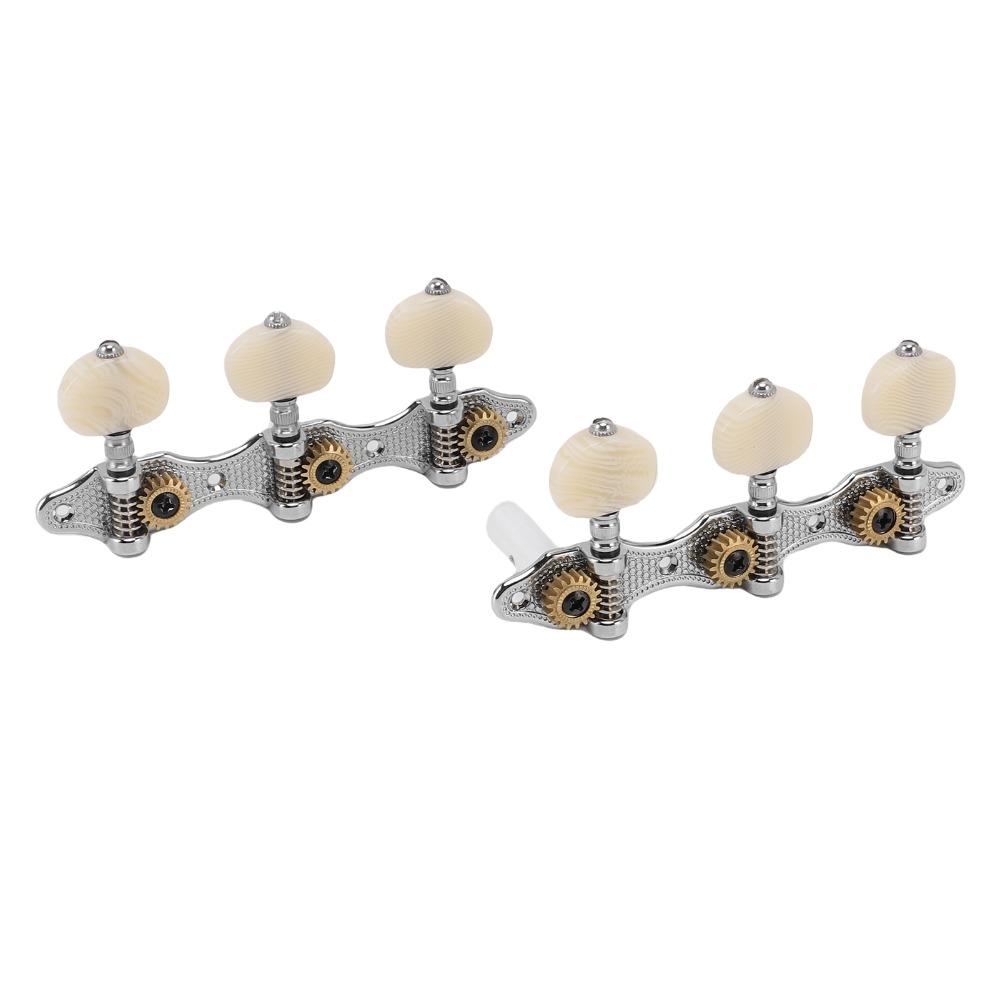 Metal Guitar Tuners Machine Heads 3L3R Configuration String Pegs Tuners For Classical Guitar
