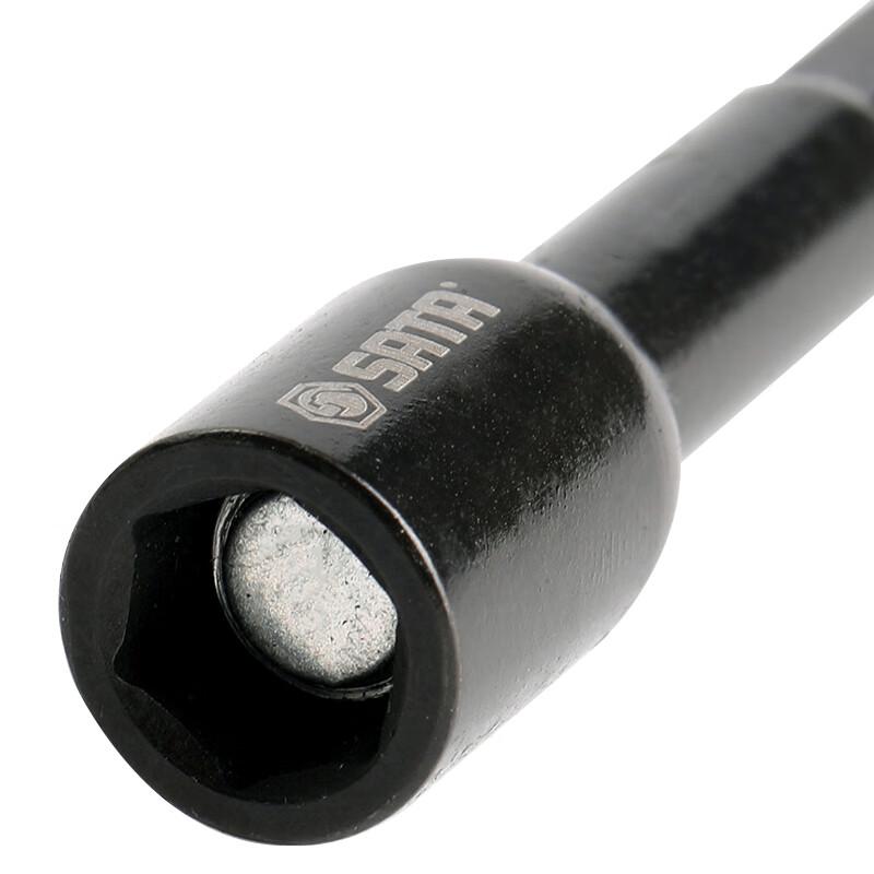 SATA 35108 1/4 дюйма 8 мм Магнитная ударная шестигранная торцевая головка