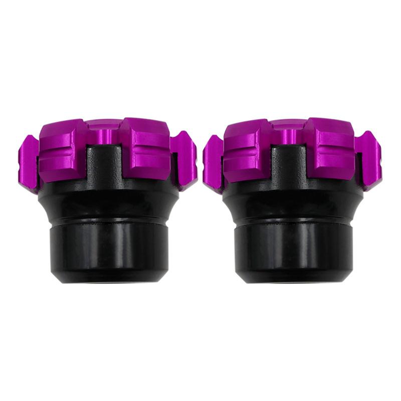 2pcs/pair Motorcycle Modification Anti Drop Cup Ghost Fire Electric Vehicle Front Shock Absorber Metal Front Fork Cup Decoration