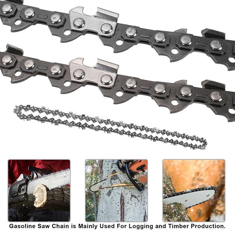 1/2/3/4/6 шт. 14-дюймовые пильные полотна, цепи цепной пилы 3/8" LP 050", калибр 50, приводное звено, электропильное полотно, сменный инструмент, аксессуары для пилы, резка дерева