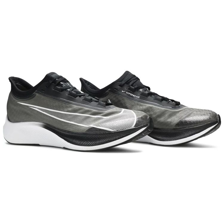 Nike Zoom Fly 3 Black White Men Sneakers Volt AT8240-007