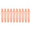 10pcs L45 MIG Welding Torch Contact Tips Red Copper Conductive Nozzle for Welding Machine