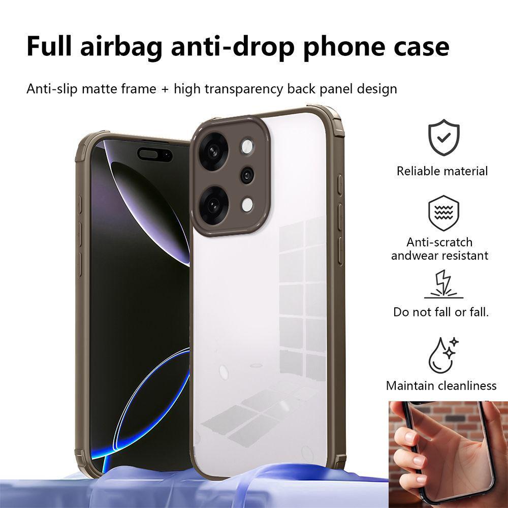 Чехол для OPPO Reno 14 Чехол для телефона Oppo Reno 14 Pro Чехол-обложка oppo Reno14 Pro Защита от падений Ударопрочный Жесткая акриловая задняя крышка