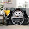 3D Машинная панель приборов Автомобильный экран управления Машинный гоночный мягкий фланелевый плед для кроватей Спальни Дивана, Плед для отдыха на свежем воздухе Дневного сна