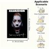 "RAMMSTEIN 'Sehnsucht' Album Cover Artwork T-Shirt"Blanket Flannel Throw Blanket for Sofa, Bed, Travel, Camping, Office, Couch, Chair, And B