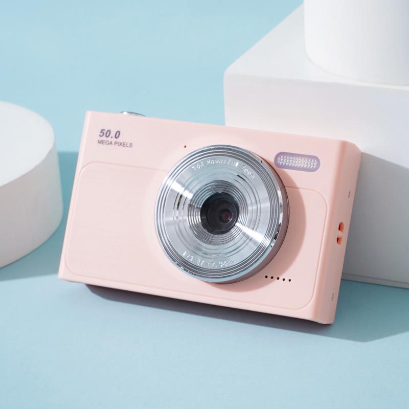 Retro Digital Camera 50MP HD Selfie Student Portable Card Camera