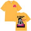 2027 Cool French Rapper JUL Fashion Graphics T-shirts Unisex WoUnisex Hip-hop T-shirt Short-sleeved Casual Aesthetic Trendy T-shirt St