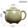 190ml Authentic Yixing Purple Clay Teapot Master Handmade Tea Pot Tea Infuser Raw Ore Green Mud Kettle Chinese Zisha Tea Set