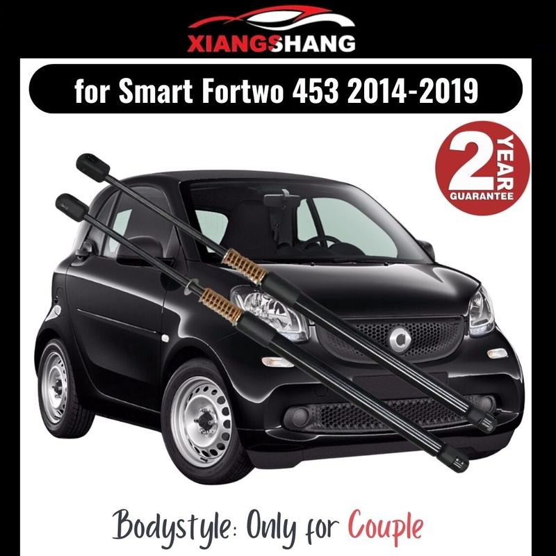 2 шт. Амортизатор задней двери для Smart Fortwo 453 Coupe 2014- Задняя дверь С ПРУЖИНОЙ Газовые стойки багажника