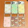 Handmade Sparkly Diamond Glass Butterfly IMD Phone Case, Compatible with iPhone 13,iPhone 14,iPhone 15,iPhone 16,iPhone 17 Series
