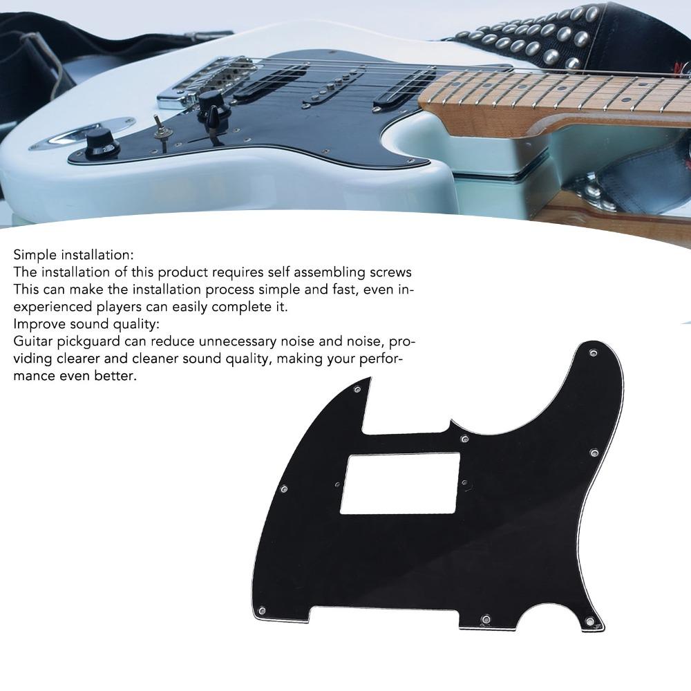 Plastic Material Guitar Pickguard 3 Ply For Tele Style Pickguard For Fender Telecaster Guitar
