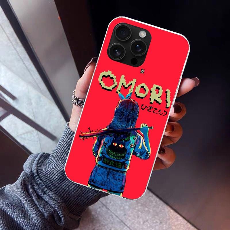 Game O-Omori Cartoon Phone Case For iPhone 17 Air 16 15 Pro Max 14 Plus 13 Mini 12 11 Cover 7 8 SE Silicone Shell Print Fundas 1