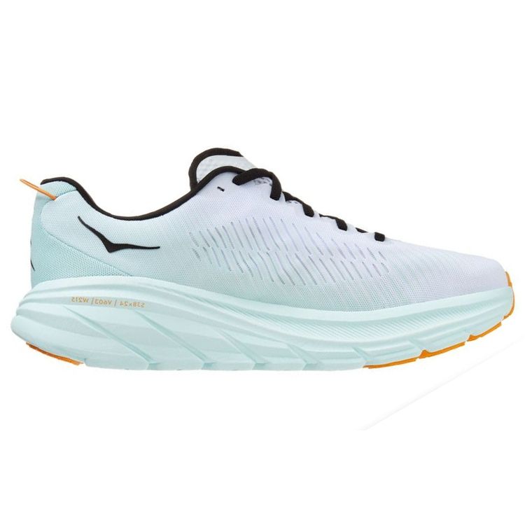 HOKA Rincon 3 White Blue Glass Men Sneakers 1119395-WBGL