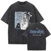 Freya Skye Stars Align Tour  Vintage Washed T Shirt Men Women Fans Gift Tops Clothing Tshirt Aesthetic Short Sleeve Tshirts