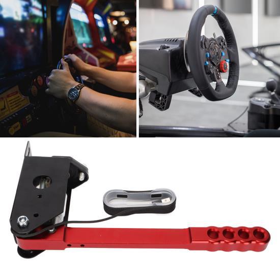 USB Handbrake 64 Bit алюминиевый сплав имитация гоночной игры Handbrake с зажимом для G25 G27 G29 T500