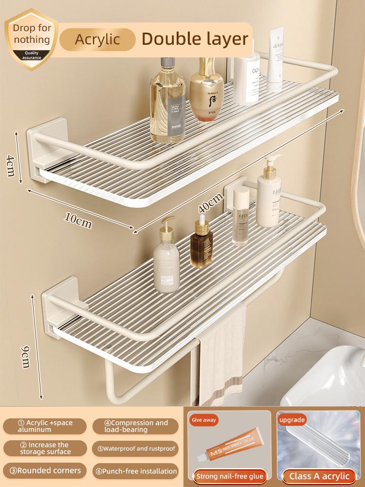 Органайзер Стойка Ванная Держатель для фена и выпрямителя Настенные полки Аксессуары Полки для фена Wb8022 Фен