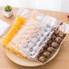 100 Disposable Ice Cube Bags Freezer Plastic BBQ Party Cubes Maker Tray