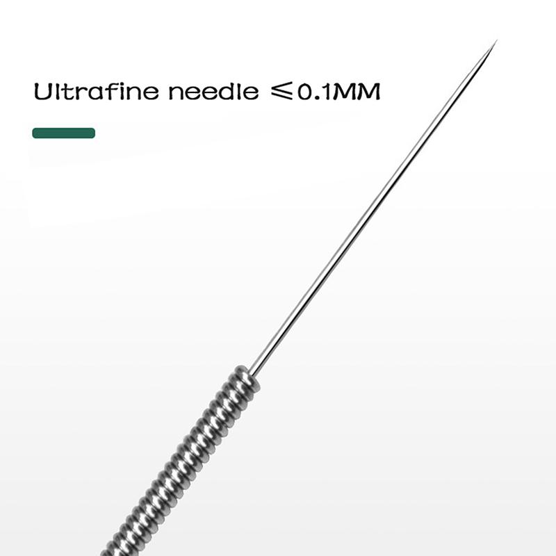 10 шт. Стерильные одноразовые иглы для удаления акне, инструмент для удаления черных точек, индивидуальная упаковка, экстрактор игл для акне для ухода за кожей